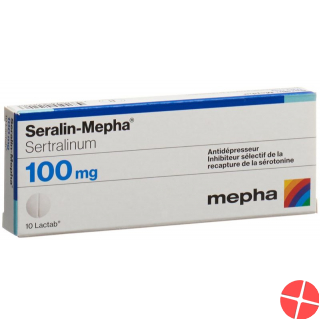 Sertralin Mepha Filmtabletten 100mg 10 Stück