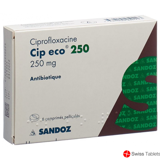 Cip Eco Filmtabletten 250mg 6 Stück buy online
