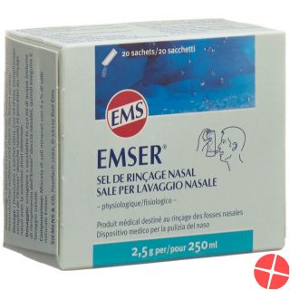 Emser Nasenspülsalz 20x2.5g