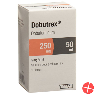 Dobutrex Infusionslösung 250mg/50ml Durchstechflasche 50ml