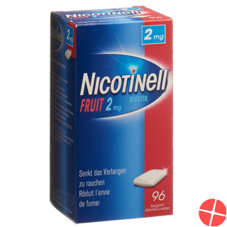 Nicotinell Fruit 2mg 96 Kaugummi