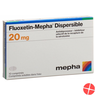 Fluoxetin Mepha Dispersible Tabletten 20mg 10 Stück