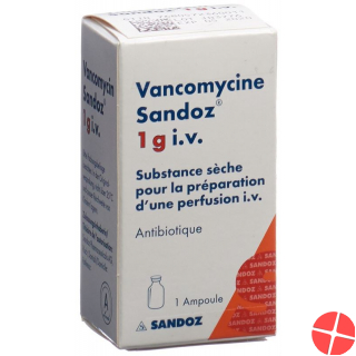 Vancomycin Sandoz Trockensubstanz 1g i.v. Durchstechflasche