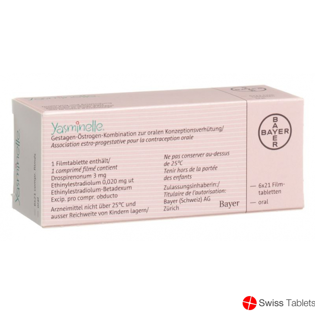 Yasminelle 6x21 Filmtabletten buy online