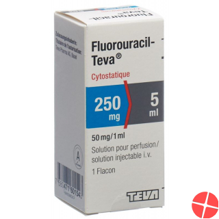 Fluorouracil Teva 250mg/5ml Durchstechflasche 5ml