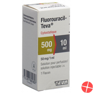 Fluorouracil Teva 500mg/10ml Durchstechflasche 10ml