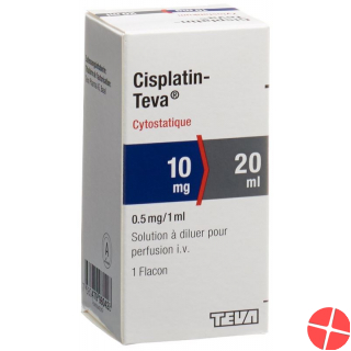 Cisplatin Teva 10mg/20ml Durchstechflasche 20ml