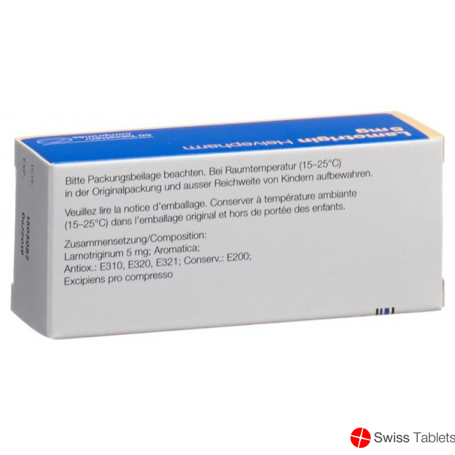 Lamotrigin Helvepharm Disp Tabletten 5mg 50 Stück buy online