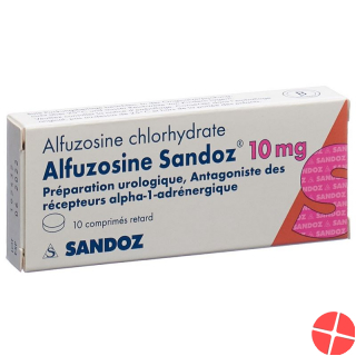 Alfuzosin Sandoz Retard Tabletten 10mg 10 Stück