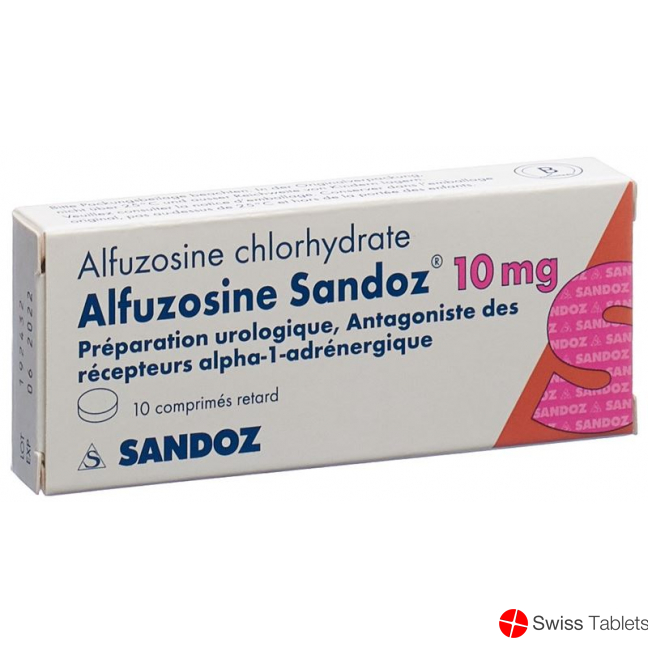 Alfuzosin Sandoz Retard Tabletten 10mg 10 Stück buy online