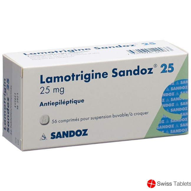 Lamotrigin Sandoz Disp Tabletten 25mg 56 Stück buy online