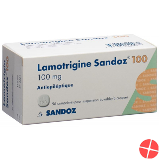 Lamotrigin Sandoz Disp Tabletten 100mg 56 Stück