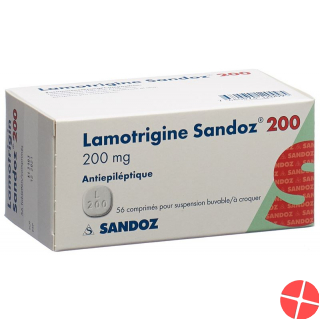 Lamotrigin Sandoz Disp Tabletten 200mg 56 Stück
