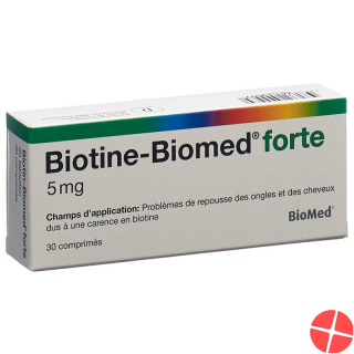 Biotin Biomed Forte 30 Tabletten