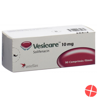 Vesicare Filmtabletten 10mg 90 Stück