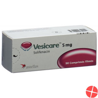 Vesicare Filmtabletten 5mg 90 Stück
