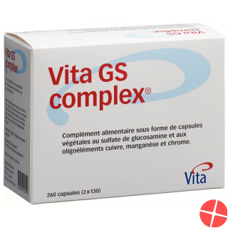 Vita GS Complex Glukosaminsulfat Kapseln 260 Stück