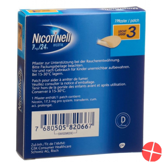 Nicotinell Leicht 7 Pflaster