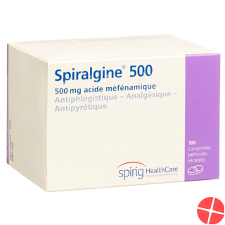 Spiralgin Filmtabletten 500mg 100 Stück