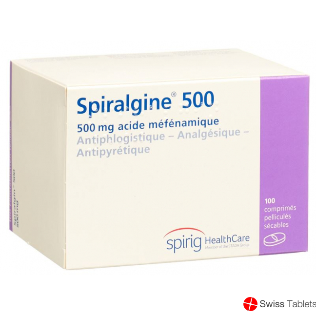 Spiralgin Filmtabletten 500mg 100 Stück buy online