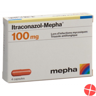 Itraconazol Mepha 4 Kapseln 100mg 4 Stück