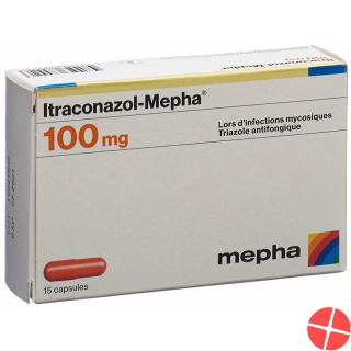 Itraconazol Mepha Kapseln 100mg 15 Stück