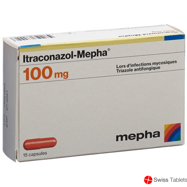 Itraconazol Mepha Kapseln 100mg 15 Stück buy online Itraconazol Mepha Kapseln 100mg 15 Stück buy online