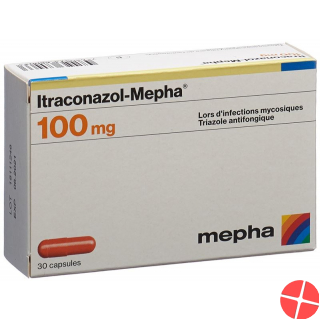 Itraconazol Mepha Kapseln 100mg 30 Stück