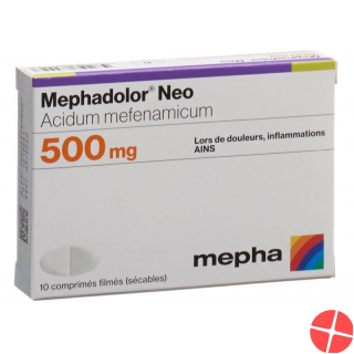 Mephadolor 500 Neo Filmtabletten 500mg 10 Stück