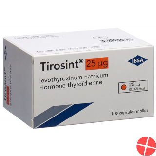 Tirosint Kapseln 25mcg 100 Stück