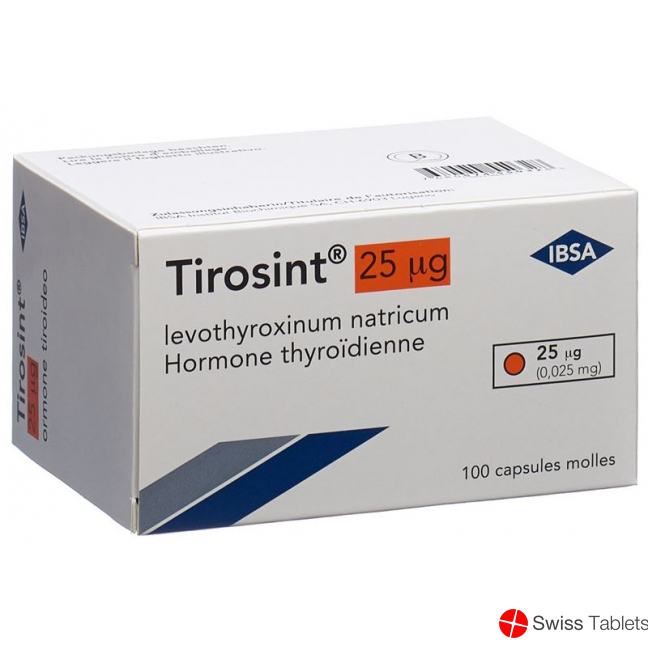 Tirosint Kapseln 25mcg 100 Stück buy online