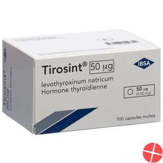 Tirosint Kapseln 50mcg 100 Stück