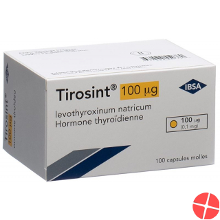 Tirosint Kapseln 100mcg 100 Stück