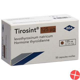 Tirosint Kapseln 125mcg 50 Stück