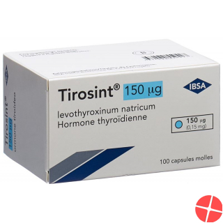 Tirosint Kapseln 150mcg 100 Stück