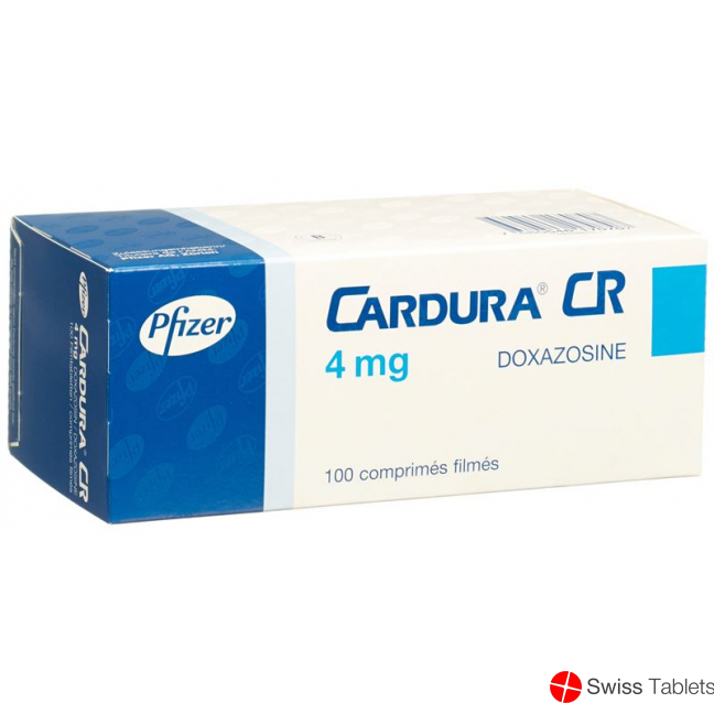Cardura Cr Filmtabletten 4mg 100 Stück buy online
