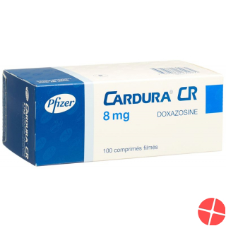 Cardura Cr Filmtabletten 8mg 100 Stück