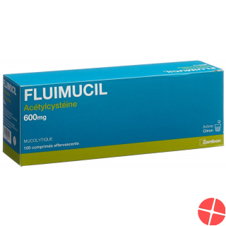 Fluimucil Brausetabletten 600mg Erwachsene Citron 100 Stück