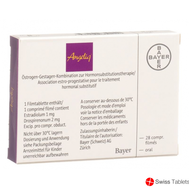 Angeliq Filmtabletten 28 Stück buy online