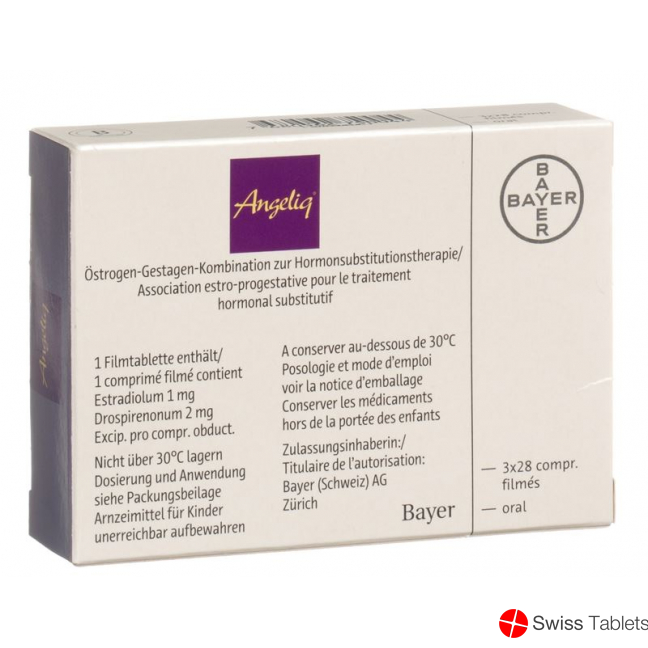 Angeliq Filmtabletten 3x 28 Stück buy online