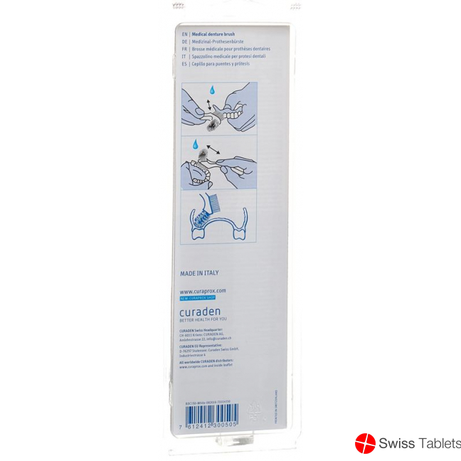Curaprox Bdc 150 denture brush white buy online