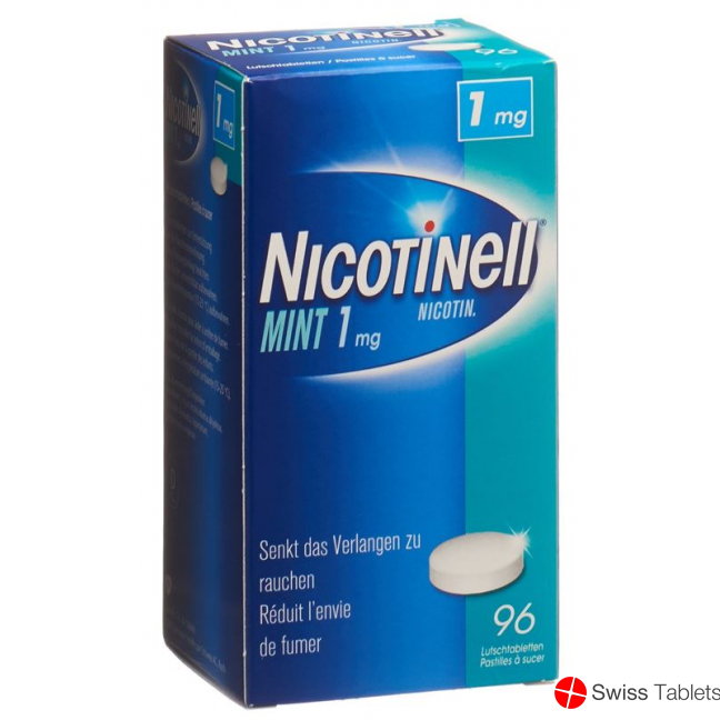 Nicotinell 1mg 96 Lutschtabletten buy online