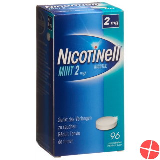 Nicotinell Lutschtabletten 2mg Mint 96 Stück
