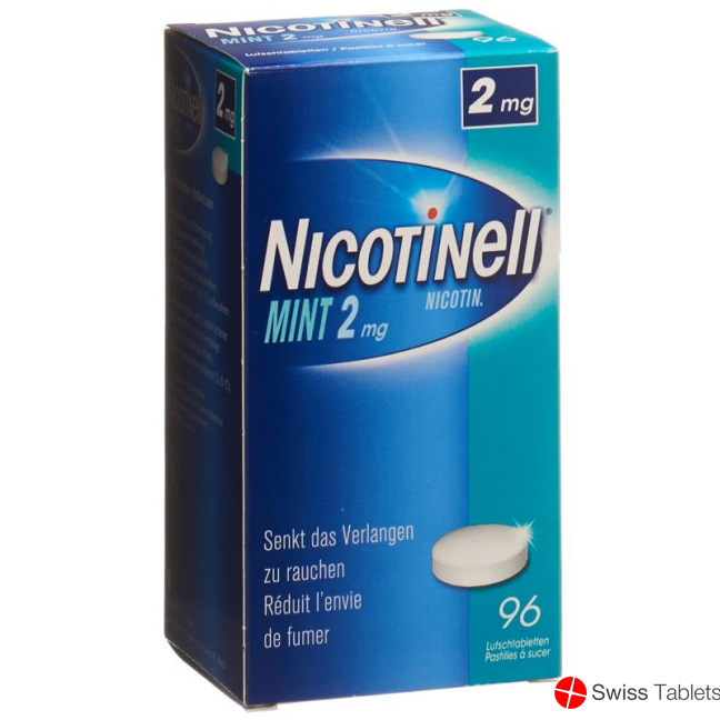Nicotinell Lutschtabletten 2mg Mint 96 Stück buy online