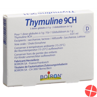 Boiron Thymuline Globuli C 9 5x1 Dos