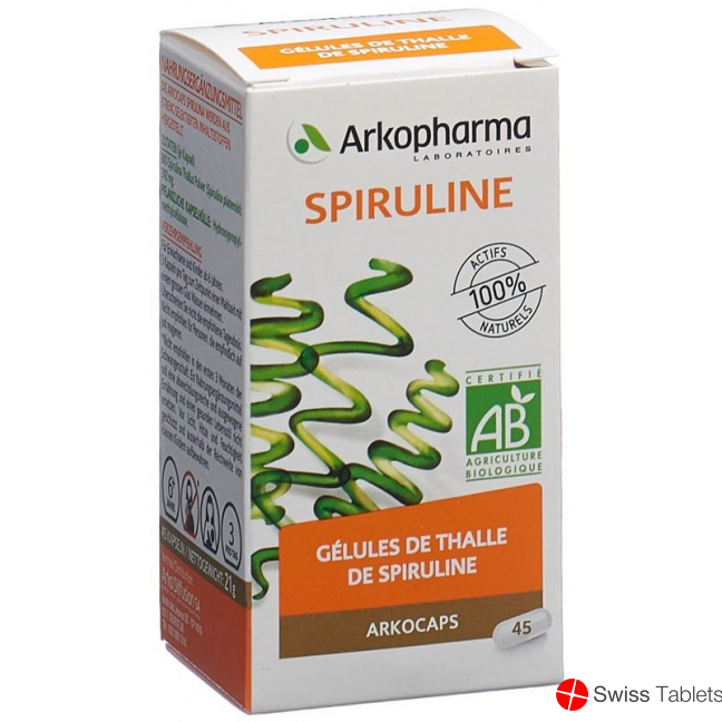 Arkocaps Spirulina Kapseln 45 Stück buy online