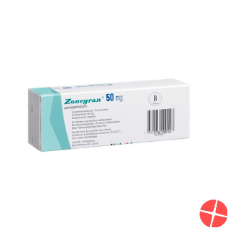 Zonegran Kapseln 50mg 56 Stück