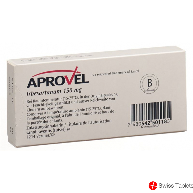 Aprovel 150 Filmtabletten 150mg 28 Stück buy online