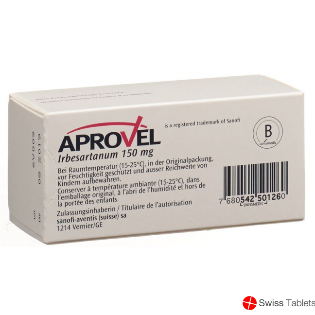Aprovel 150 Filmtabletten 150mg 98 Stück buy online