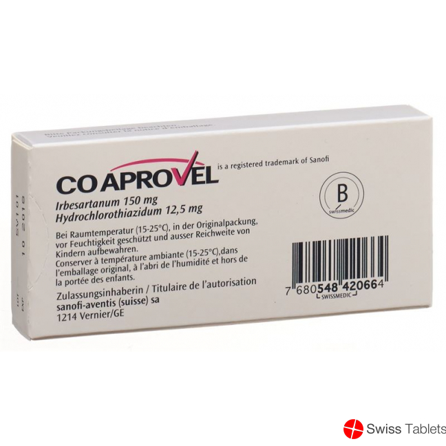 Coaprovel Filmtabletten 150/12.5 28 Stück buy online